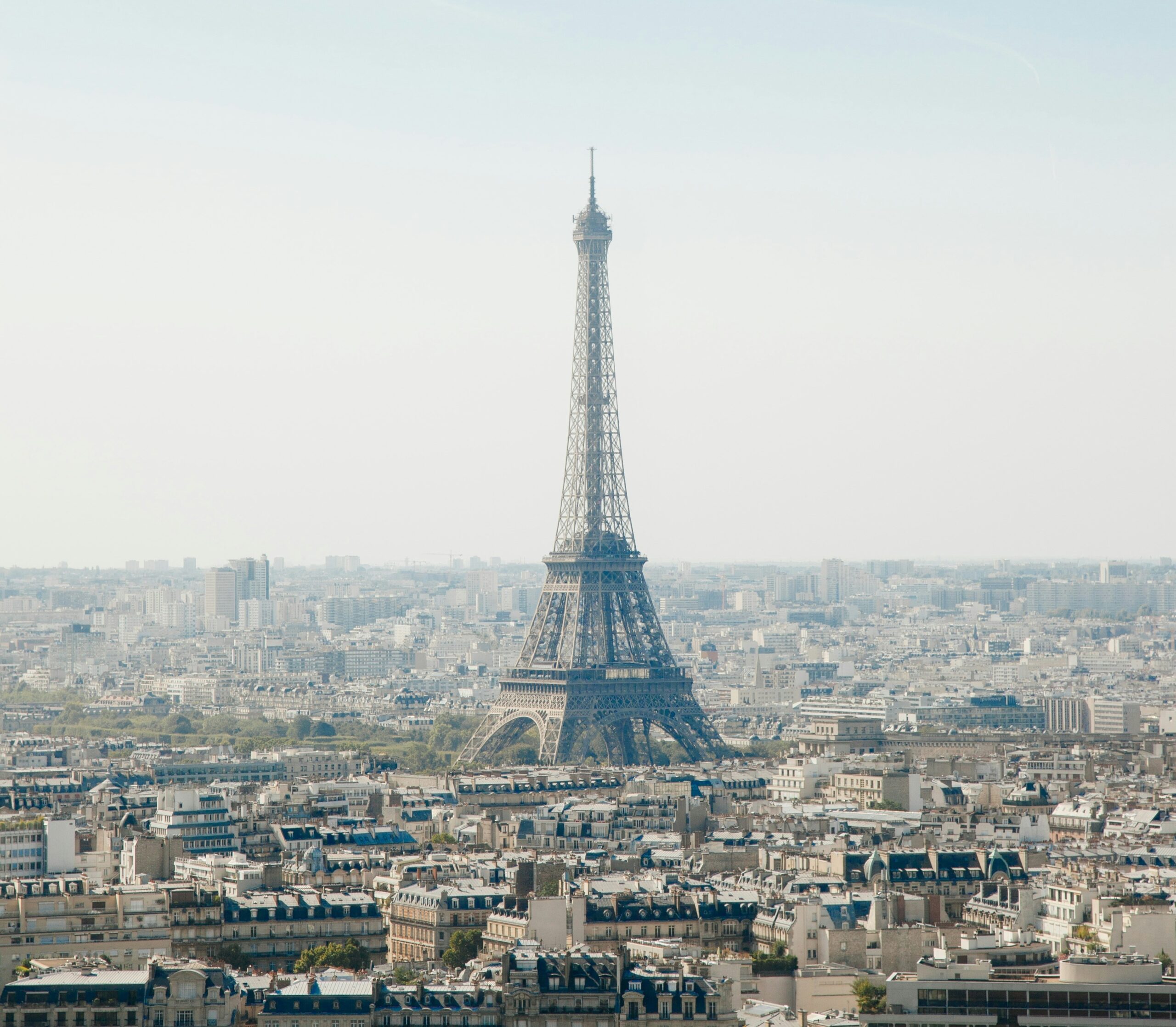 La Tour Eiffel vue depuis Paris